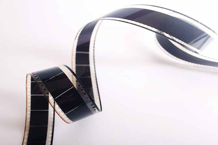 spiral film strip8mm, Super 8 to Digital File. Super 8 Film Restoration.
